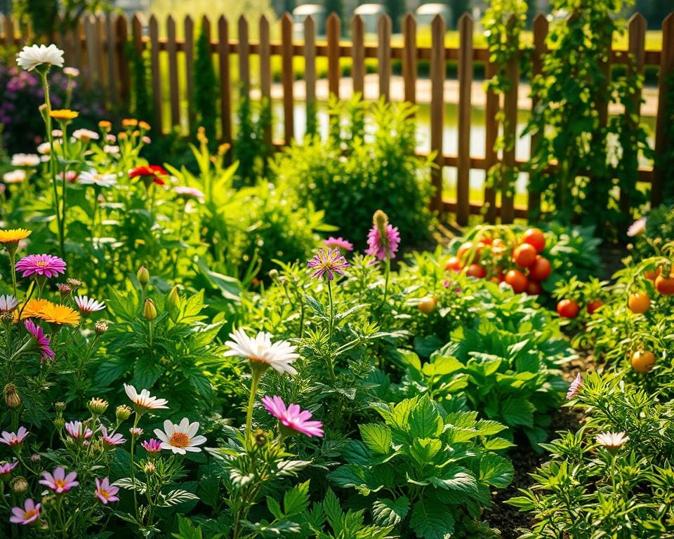 Wie pflegst du deinen Garten ohne Pestizide?
