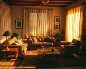Wie schaffst du Gemütlichkeit im Retro-Wohnzimmer?