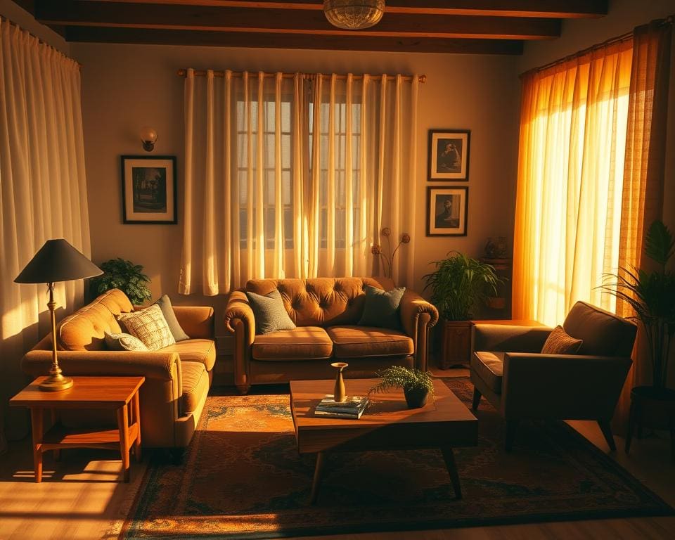Wie schaffst du Gemütlichkeit im Retro-Wohnzimmer?