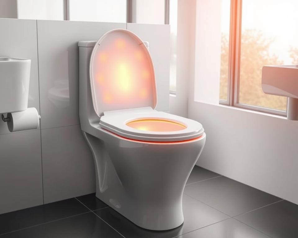 beheizter WC Sitz
