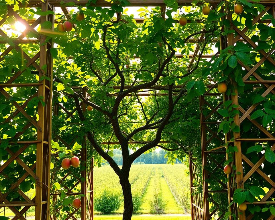 Obstbaum Spalier