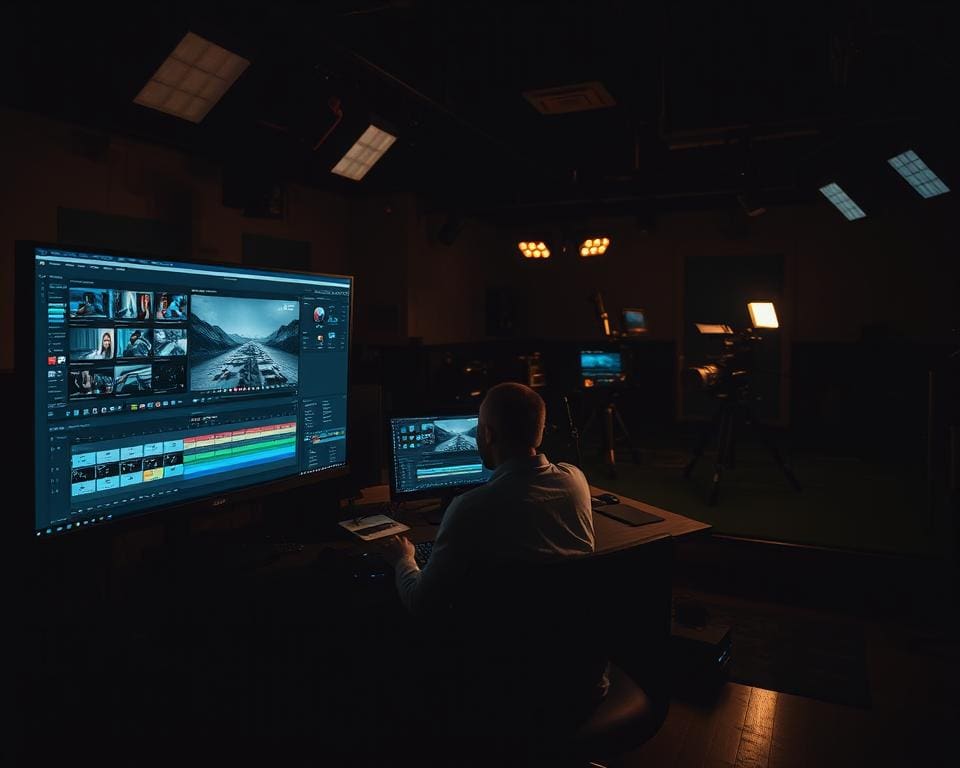 Videoschnitt und Filmediting