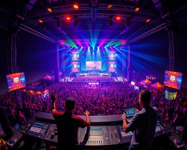 Wie entsteht das Line-up eines Elektrofests?