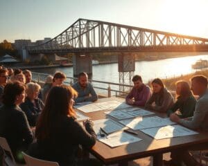 Wie läuft eine Bürgerbeteiligung bei Brückenprojekten ab?