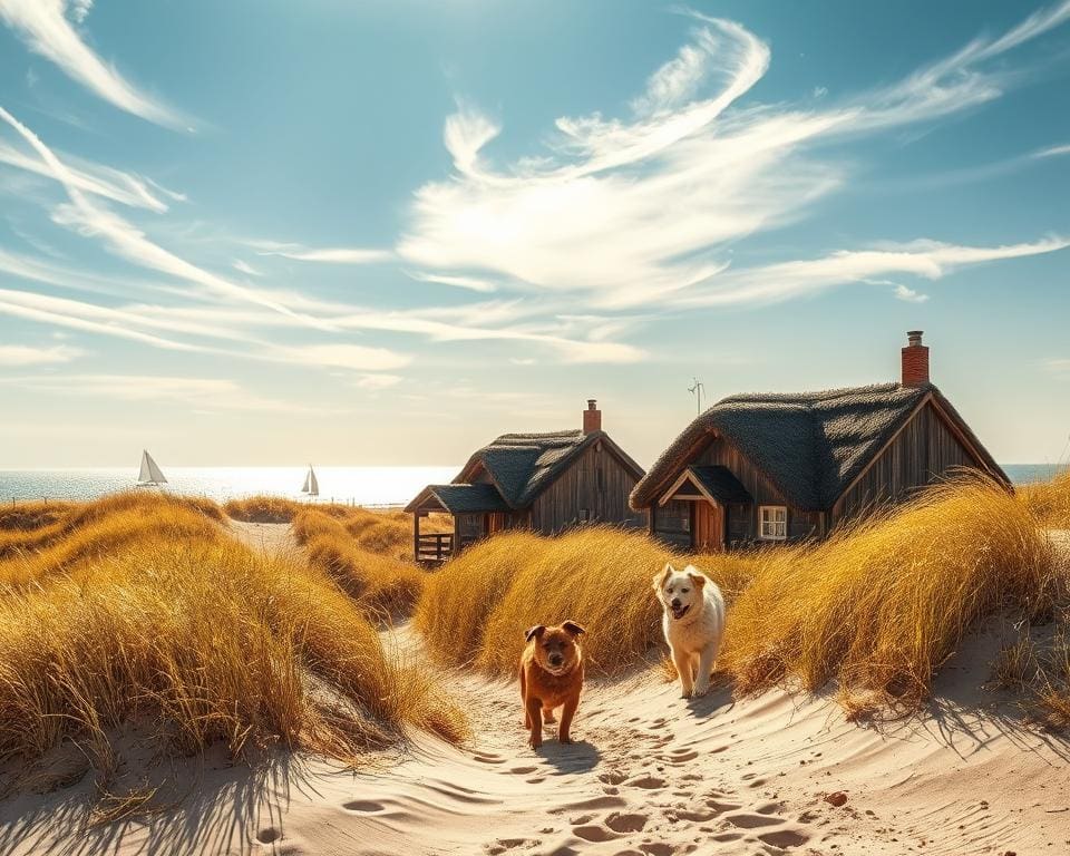 Wo findest du Dünenhäuser mit Hund in Holland?