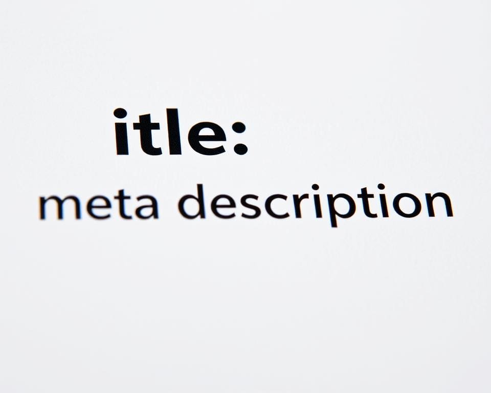 Titel-Tag und Meta-Beschreibung