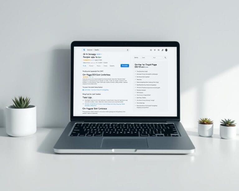Wie funktioniert On-Page-SEO bei Onepagern?