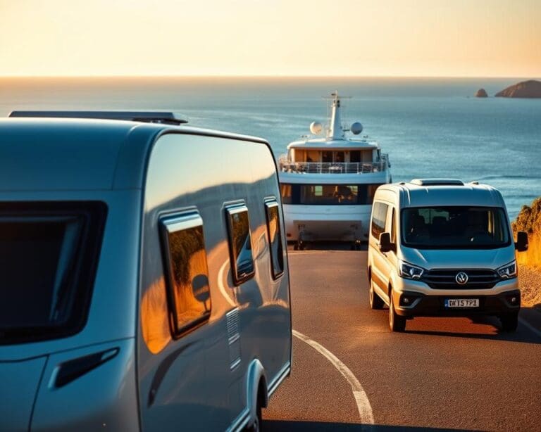 Wie reist man mit dem Caravan über Fähren?