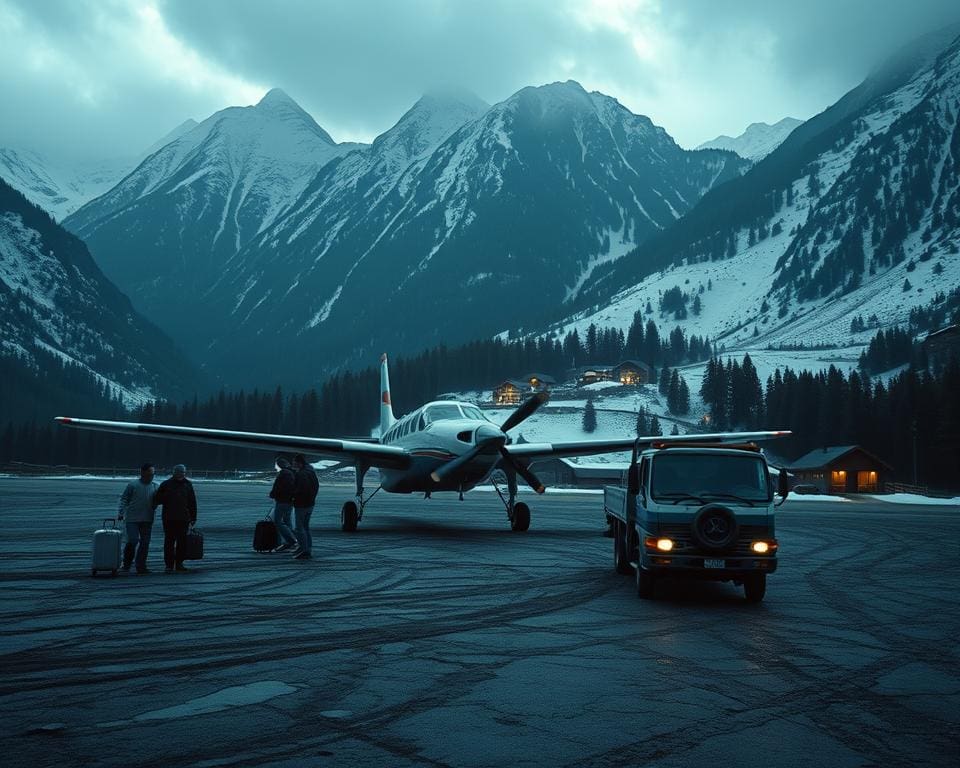 Wie reist man mit dem Flugzeug in abgelegene Orte?