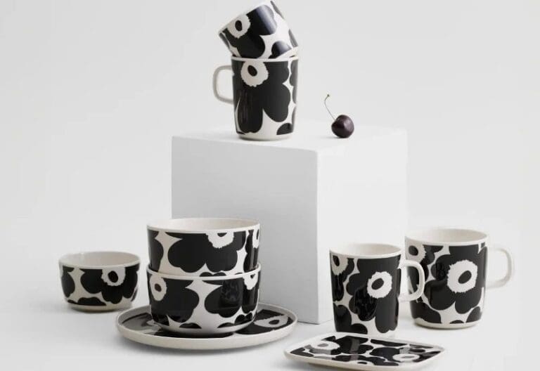 Wie pflegt man Marimekko Schalen aus Steinzeug?