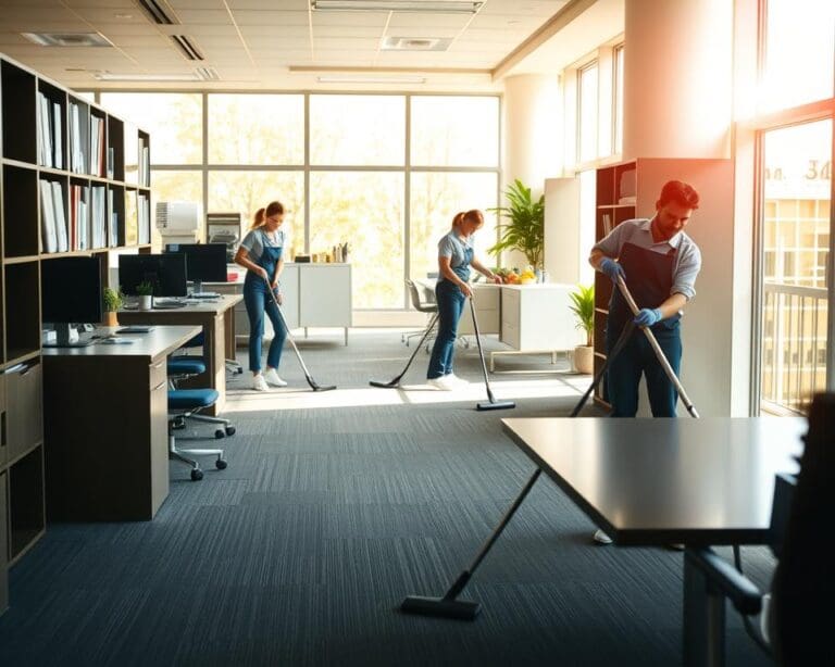 Reinigungsdienste für Büro- und Gewerbeflächen