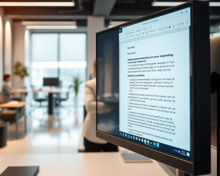 Welche Rolle spielt künstliche Intelligenz in Office-Programmen?