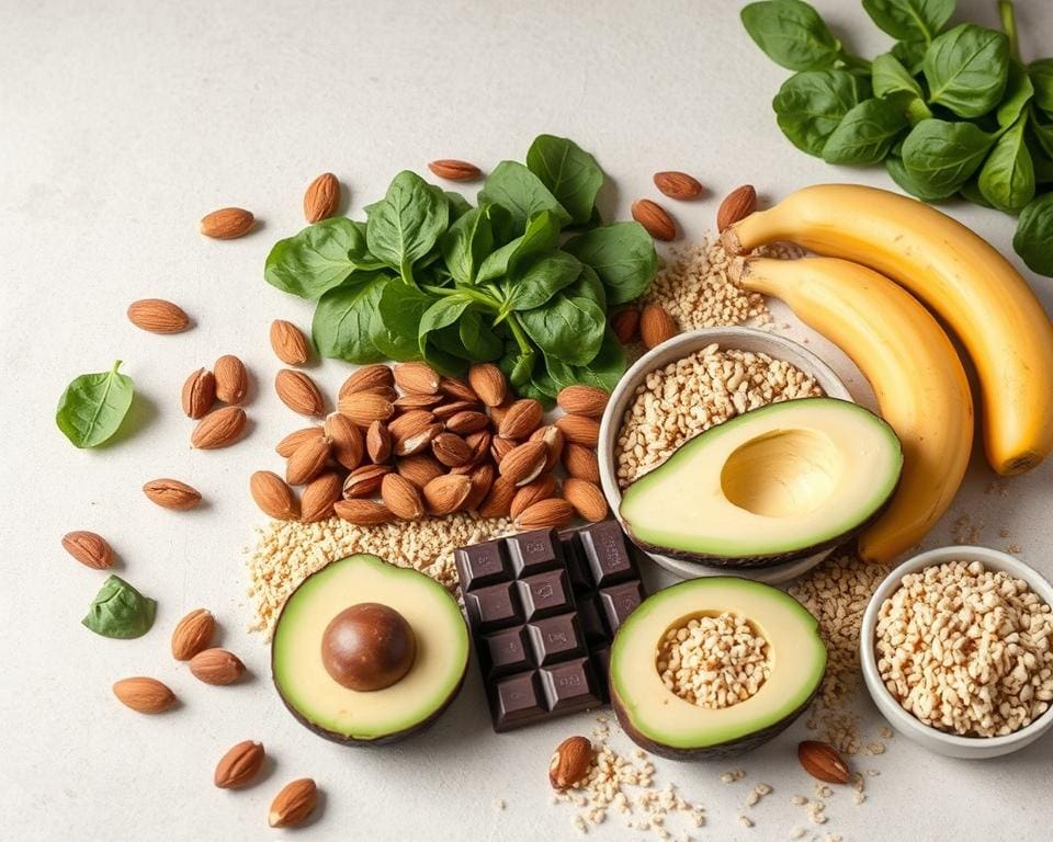 Welche Lebensmittel enthalten viel Magnesium?