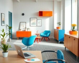 Wie beeinflusst Farbe die Stimmung am Arbeitsplatz?