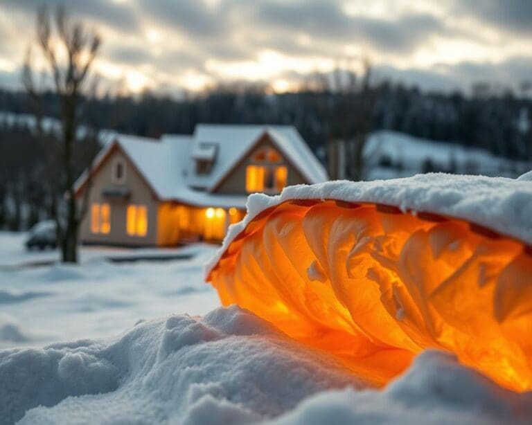 Wie bleibt dein Haus im Winter warm?