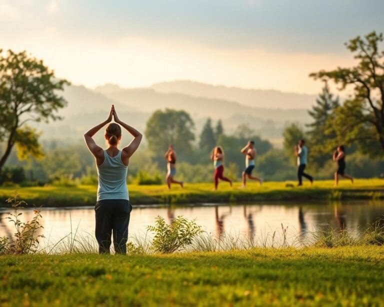 Wie foerderst du dein Wohlbefinden mit Bewegung?