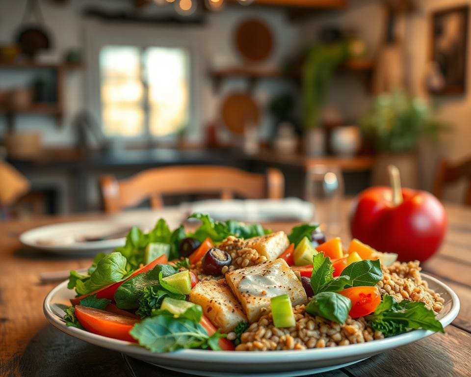 Wie planst du ein gesundes Abendessen?