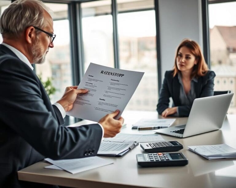 Wann ist ein Ratenstopp sinnvoll?