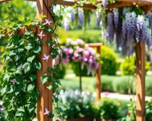 Warum helfen Rankpflanzen beim Strukturaufbau?