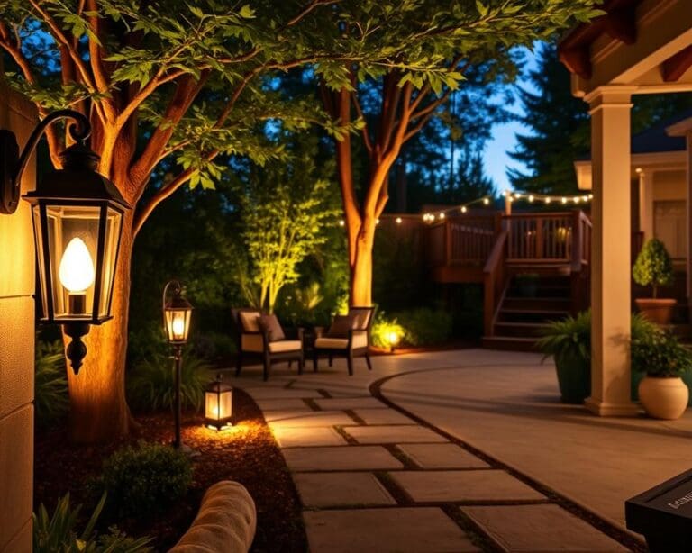 Wie integrierst du Outdoor-Beleuchtung funktional?