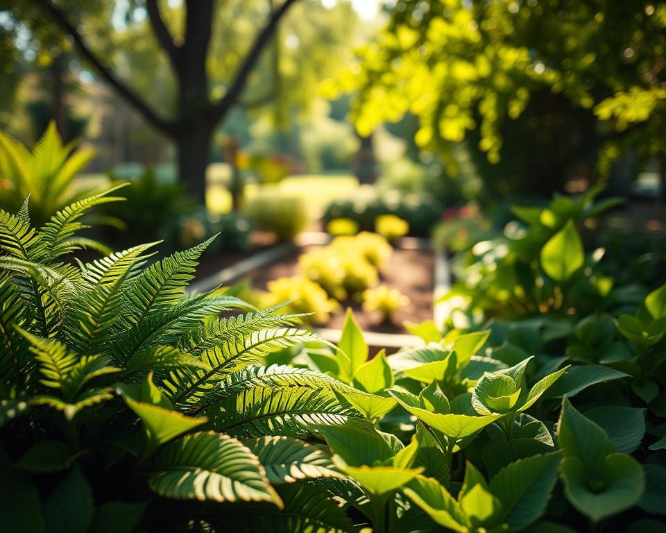 Wie pflegst du Schattenpflanzen im Sommer?