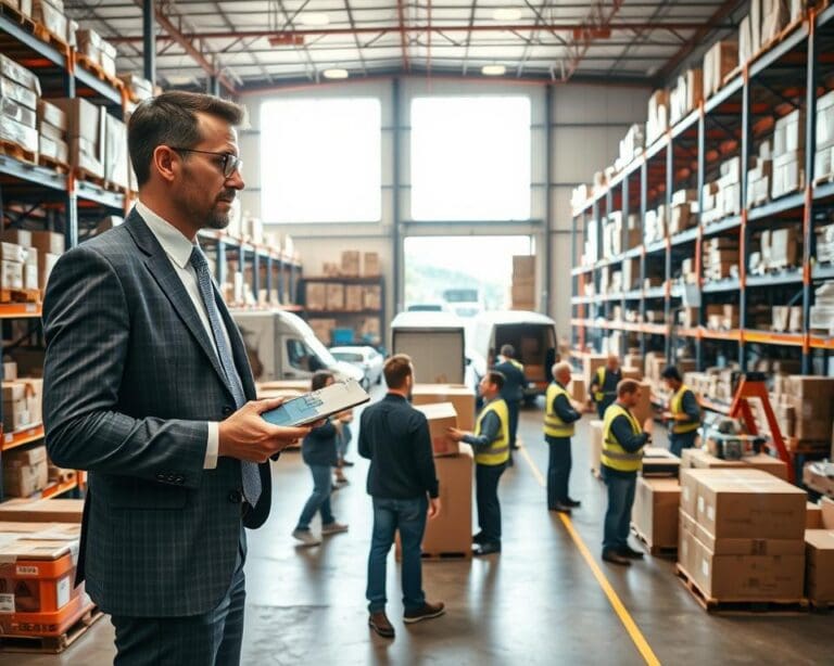 Wie hilft ein Logistikdienstleister bei Lieferketten?