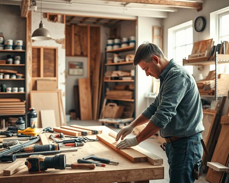 Wie unterstützt ein Handwerksbetrieb Sanierungen?