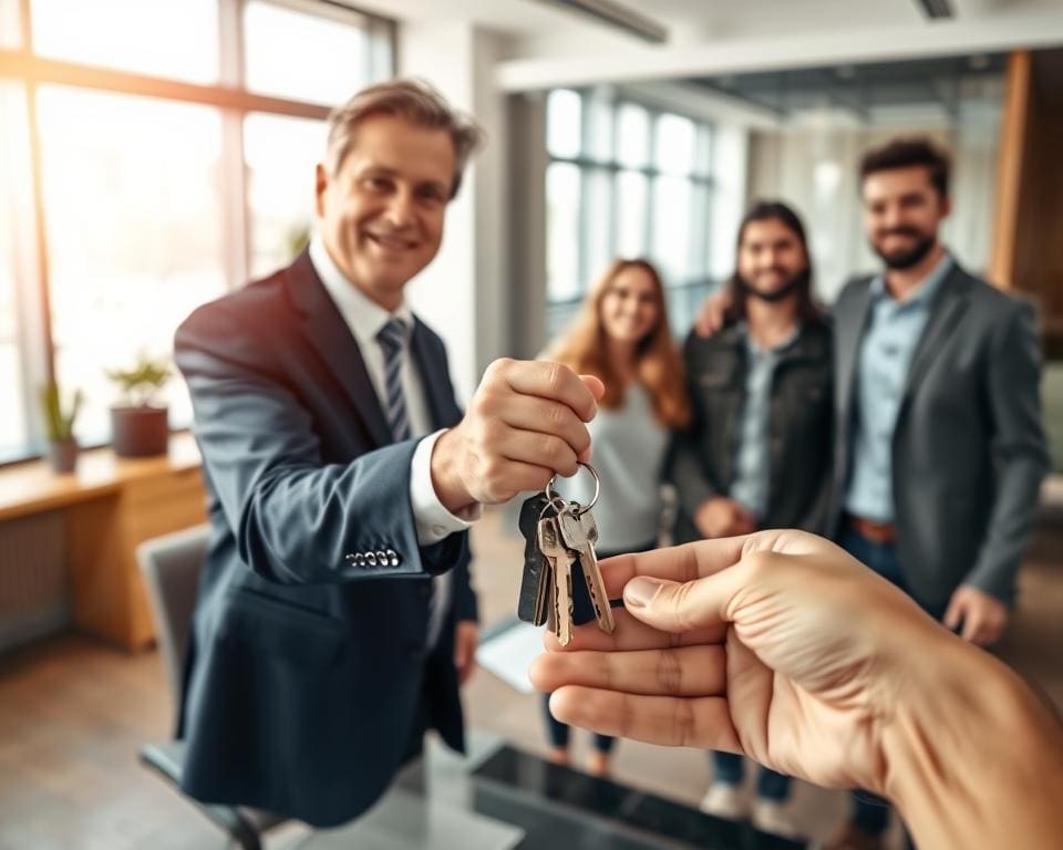 Wie unterstützt ein Immobilienmakler bei Übergaben?