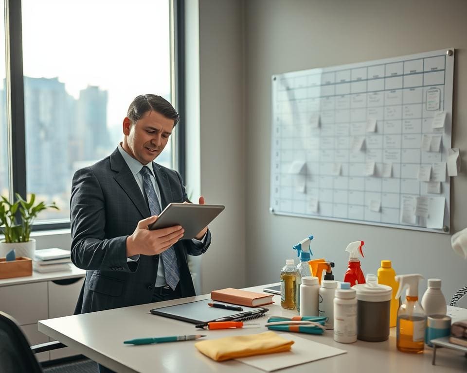 Was macht ein Einsatzplaner im Reinigungsservice?
