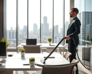 Was umfasst moderne Gebäudereinigung im gewerblichen Bereich?