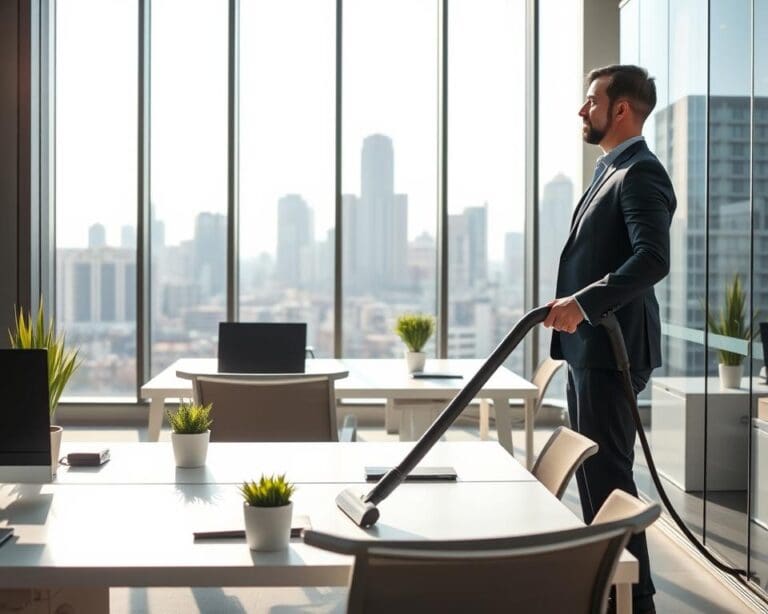 Was umfasst moderne Gebäudereinigung im gewerblichen Bereich?