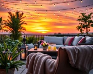 Welche Sitzmöbel eignen sich für lange Sommerabende?