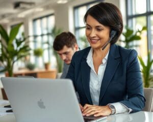 Wie arbeitet ein Kundenbetreuer im B2B Service?