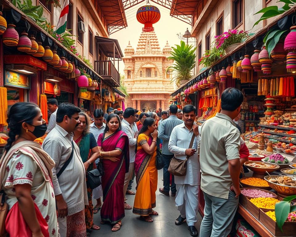 Wie entdecken Touristen kulturelle Vielfalt in Indien?