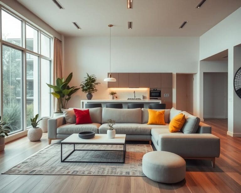 Wie integrierst du moderne Wohnlösungen?