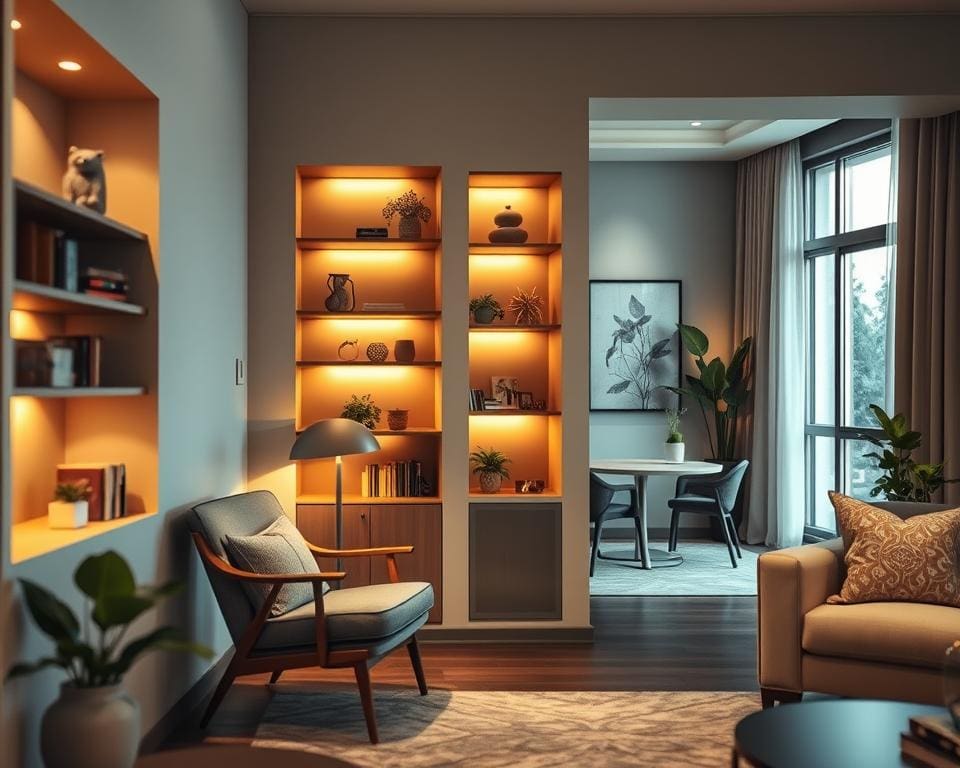 Wie nutzt man Nischen im Wohnraum optimal?