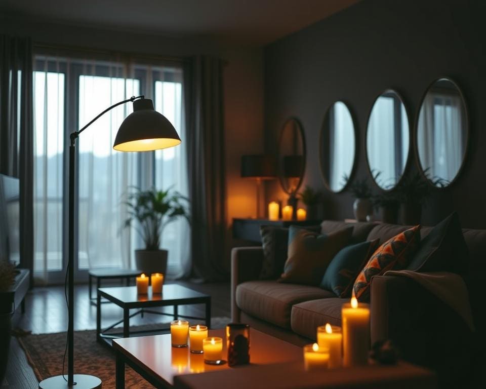 Wie schafft man mehr Licht in dunklen Räumen?