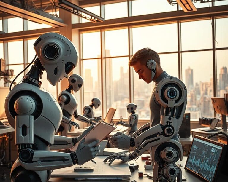 Wie unterstützen Roboter kreative und technische Berufe?