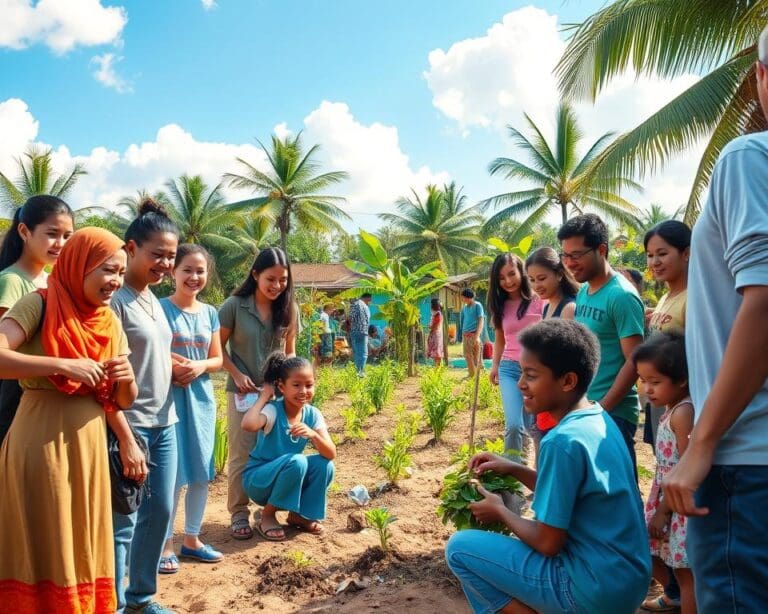 Wie unterstützt Freiwilligenarbeit im Ausland persönliche Reife?