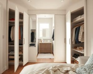 Warum sind Einbauschränke platzsparend?