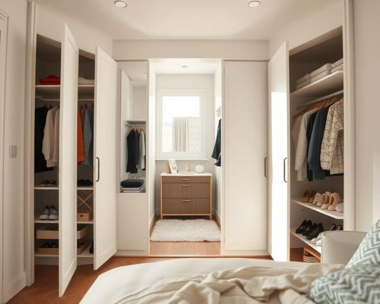 Warum sind Einbauschränke platzsparend?