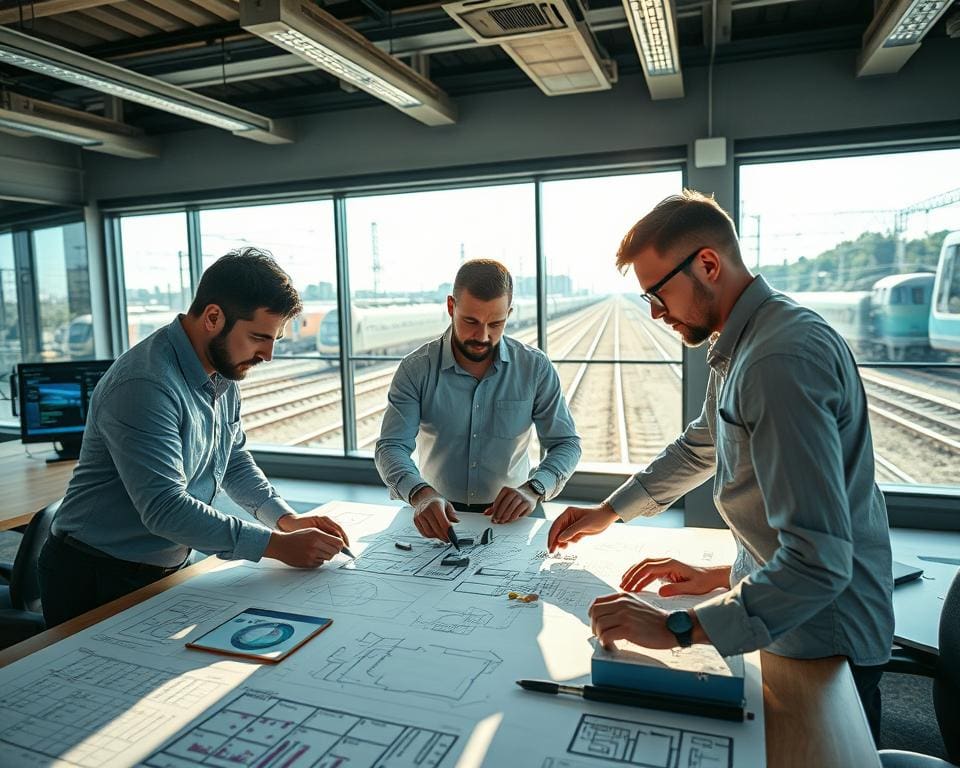 Wie arbeiten Ingenieure für Bahntechnik?