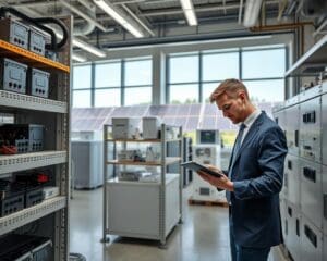 Wie arbeiten Techniker für Energiespeichersysteme?