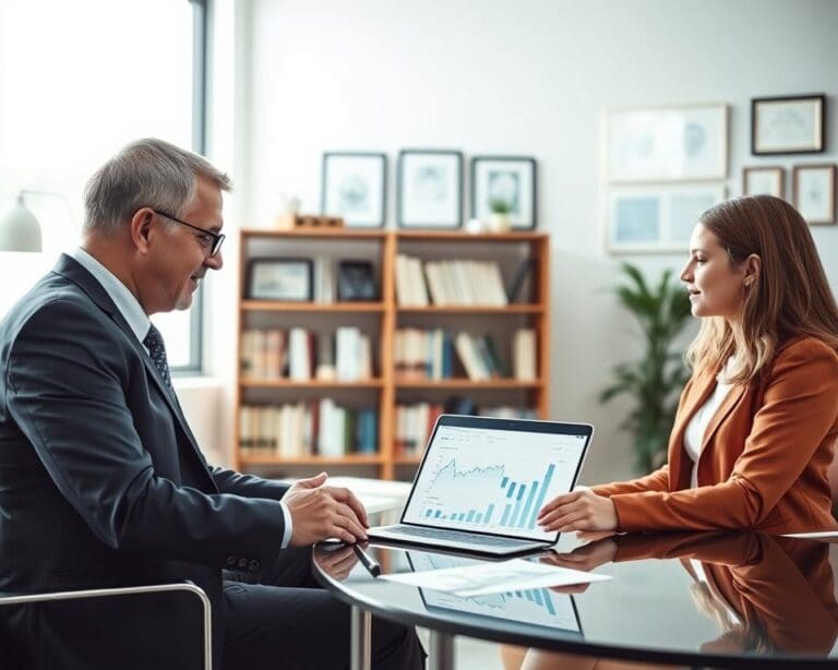 Wie arbeitet ein Finanzberater professionell?