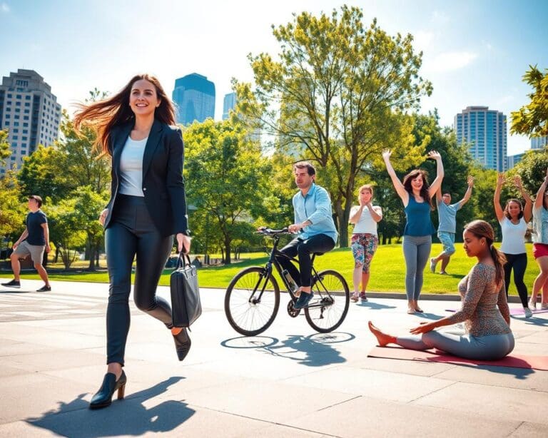 Wie integriert man Bewegung in den Alltag?