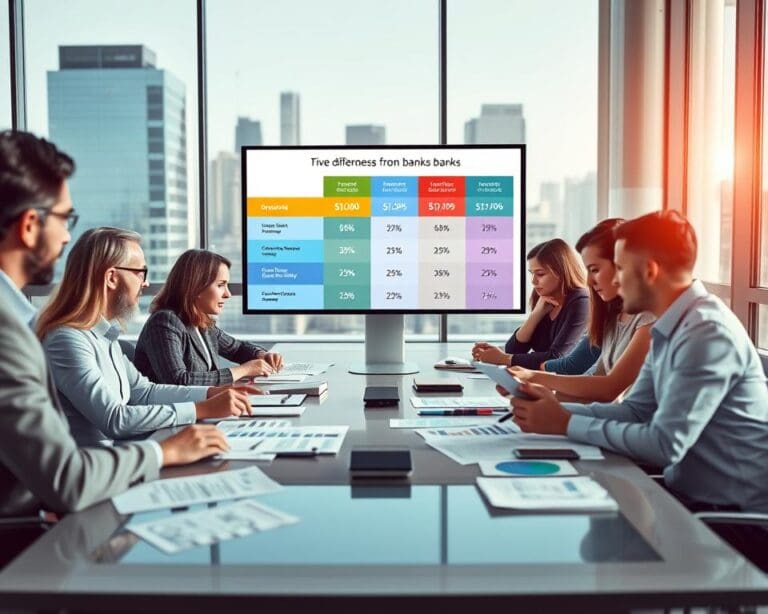 Wie unterscheiden sich Angebote verschiedener Banken?
