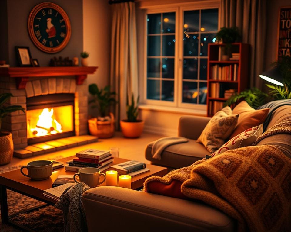Was sind Ideen für einen gemütlichen Abend zu Hause?
