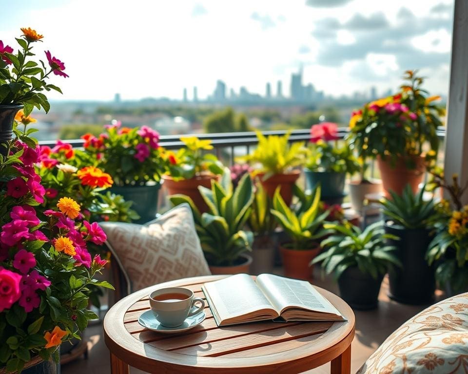Balkon Pflanzen gestalten