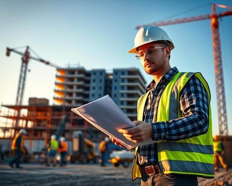 Bauleiter Baustelle