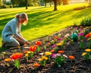 Blumenbeet anlegen
